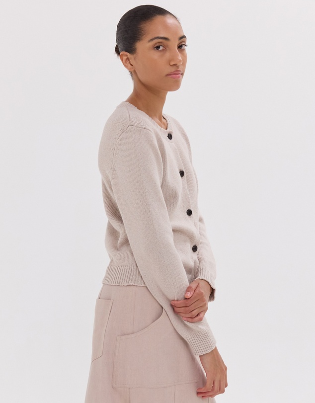 Cloth & Co. - The Vintage Cardigan | River Pebble