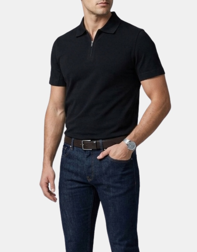 Henry Bucks - MCKINNON & CO Short Sleeve Pique Polo