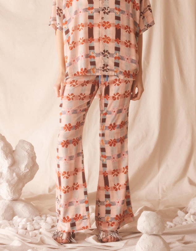 KINGA CSILLA - Cuore Luna Flare Pants