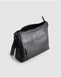 Evity - Maya Leather Large Crossbody Bag