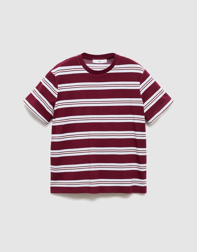 M.N.G - Striped Short-Sleeved T-Shirt