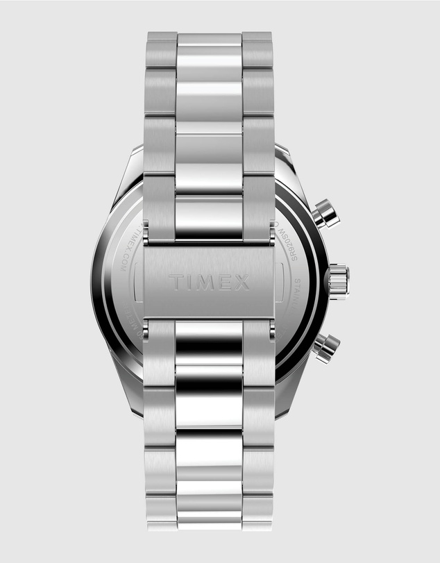 TIMEX - Ridgefield Chronograph 42mm Stainless Steel Bracelet Watch