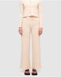 Zulu & Zephyr - Basketweave Knit Pants