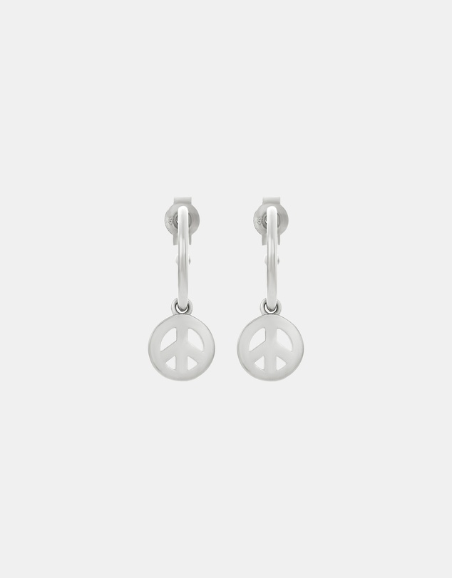 Karen Walker - Peace Hoop Earrings