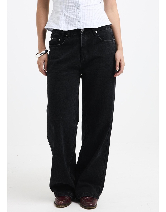 Insight - Priya Mid Straight Denim Jeans