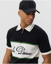 Les Deux - Knitted Zipper Polo