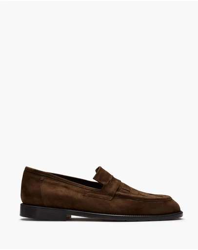 Aquila - D'ORO Collection - Vaughn Suede Penny Loafers
