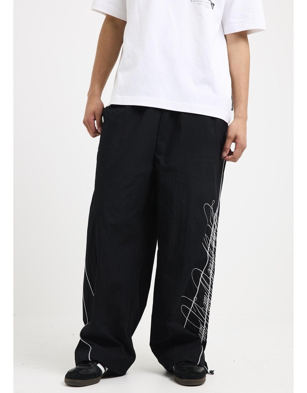 Black Noise White Rain - Charm Track Pants