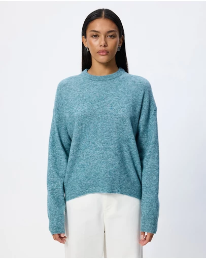 Lindsay Nicholas New York - Varsity Sweater (W Snood)