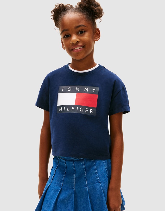 Tommy Hilfiger - Heritage Flag Relaxed T-Shirt - Kids