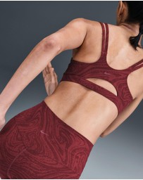 Nike - Zenvy Light-Support Padded Printed Sports Bra