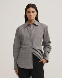 Witchery - Check Tie Shirt