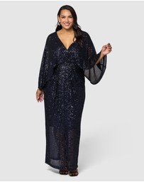 Pink Dusk by Curve Project - Red Carpet Ready Maxi Dress