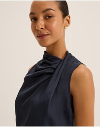 Review - Maeve Twist Neck Blouse