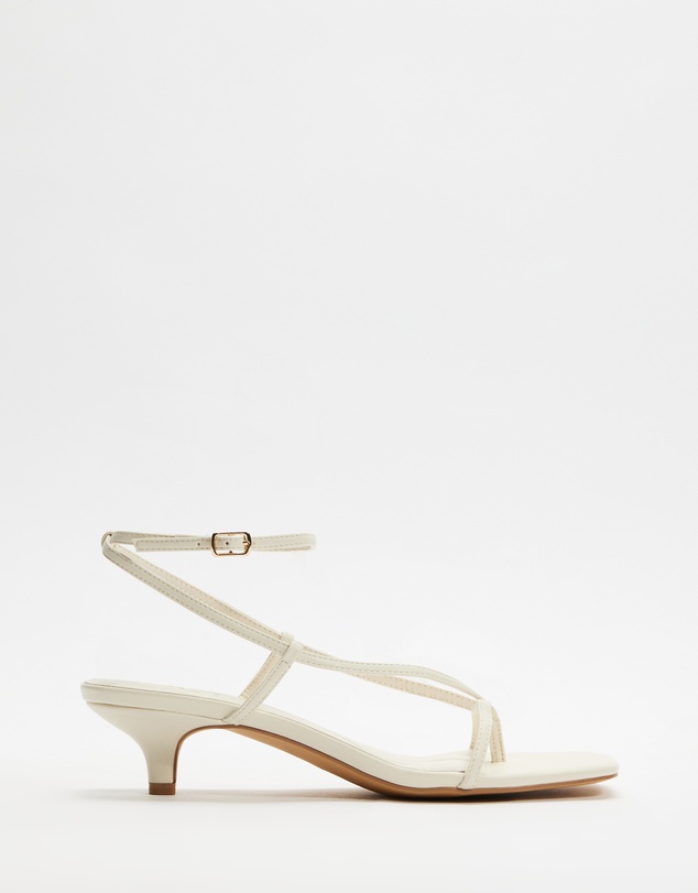Dazie - Mikayla Strappy Kitten Heels