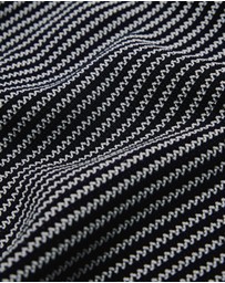 Calibre - Panelled Stripe Knit Shirt Navy