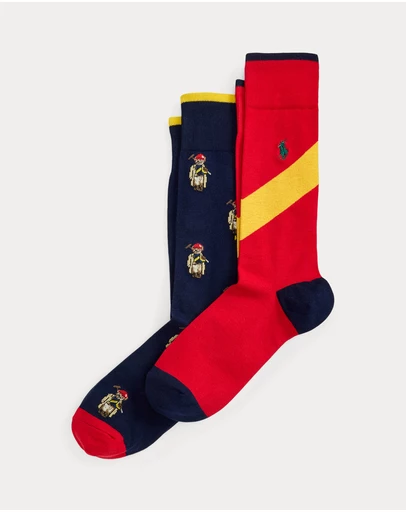 Polo Ralph Lauren - Polo Bear Trouser Socks 2-Pack