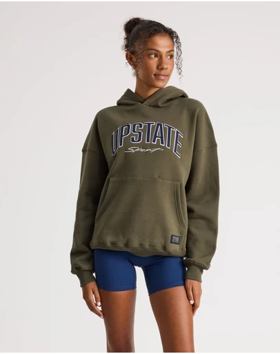 Upstate - Player Hoodie - Dark Olive