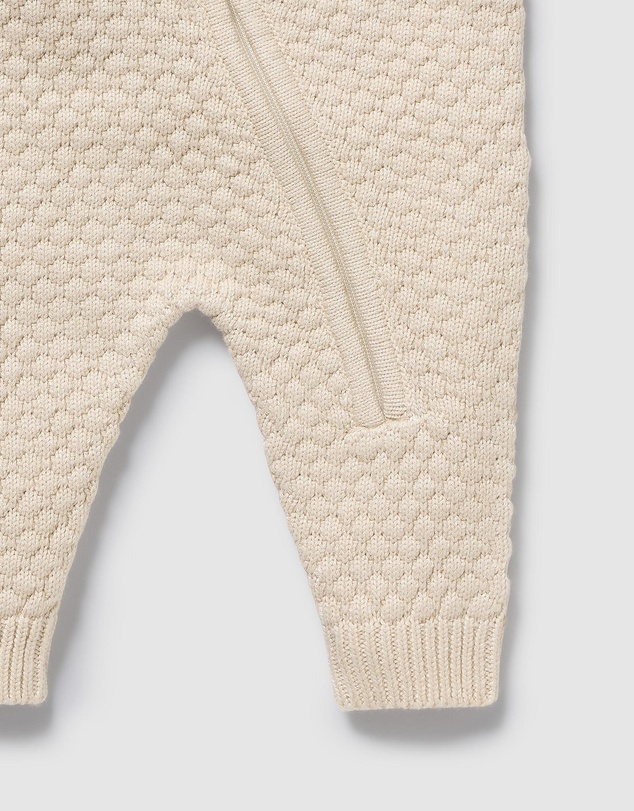 Wilson & Frenchy - Organic Knitted Bubble Growsuit - Babies