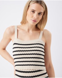 Ripe Maternity - Pointelle Knit Nursing Dress