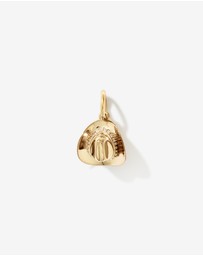 Michael Hill - Cowboy Hat Pendant in 18kt Vermeil with Cubic Zirconia
