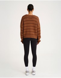 All Fenix - Stripe Crew Neck Knit