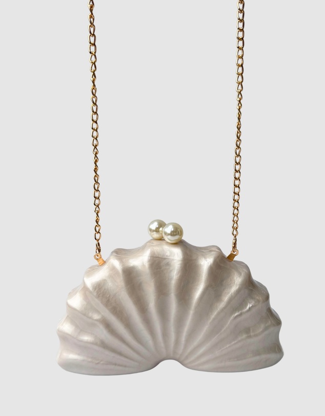 Izoa - Serena Shell Clutch