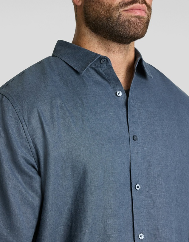 Johnny Bigg - Resort Relaxed Fit Linen Shirt