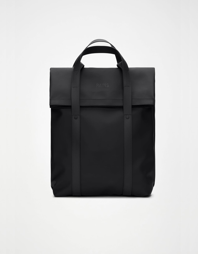 RAINS - 2 Way Tote Backpack Black