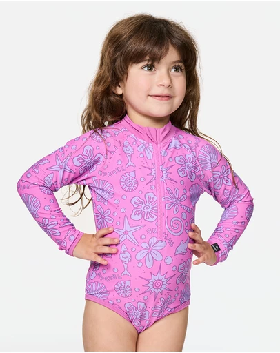 Rip Curl - Sunshine Club LS Surfsuit - Babies-Teens