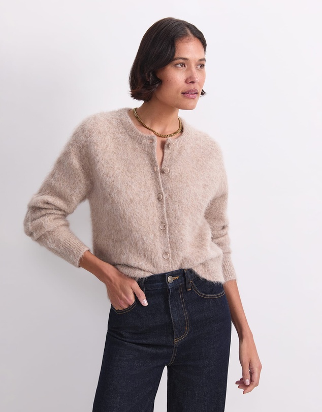 Sportscraft - Alpaca Blend Cropped Cardigan