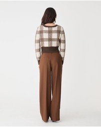 Forcast - Francesca Check Jumper