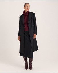 SABA - Karla Wool Panel Midi Skirt