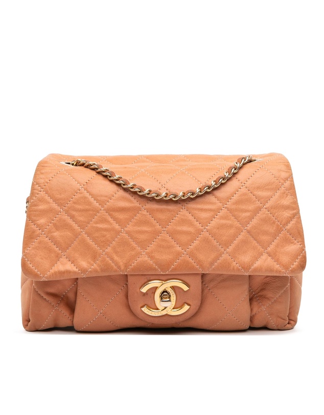 Pre-Loved by Azura Reborn - Pre-Loved Small Aged Calfskin Chic Quilt Flap