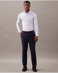 Calvin Klein - Stripe Slim Cotton Stretch Shirt