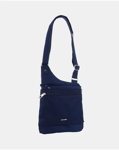 Pierre Cardin - Pierre Cardin Nylon Anti-Theft Cross Body Bag