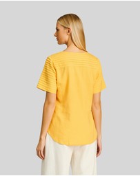 KAJA Clothing - Quella Top - Marigold