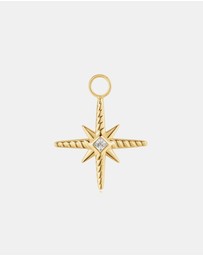 Ania Haie - Gold Turquoise and Cubic Ziconia Star Earring Charm