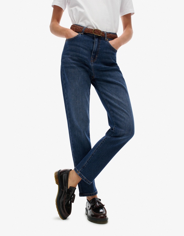 Superdry - High Rise Mom Slim Fit Jean