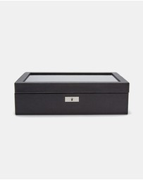 Wolf - Wolf Roadster 10 Pc Watch Box Black