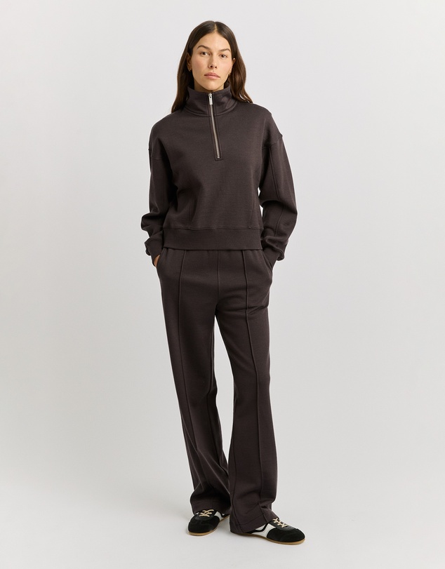 Toorallie - Lounge Cropped Half Zip