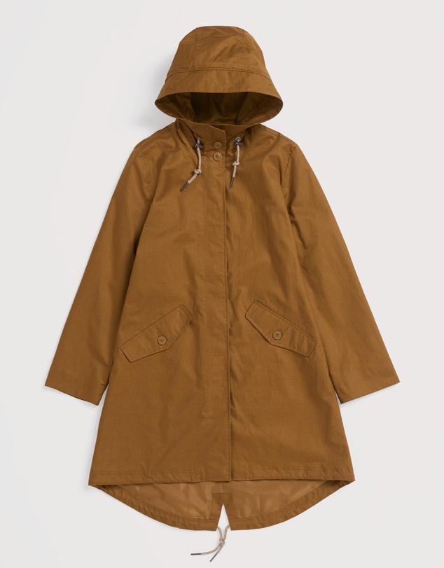 Seasalt - Seasalt Cornwall Brown Seafaring Waterproof Coat