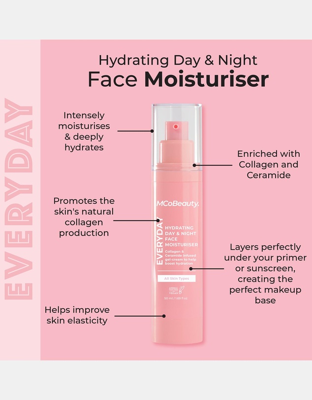 MCoBeauty - Everyday Hydrating Day & Night Face Moisturizer 50g