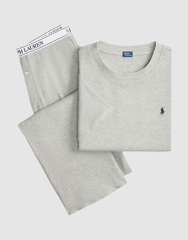 Polo Ralph Lauren - Club Waffle Short Sleeve Cotton Pyjama Set