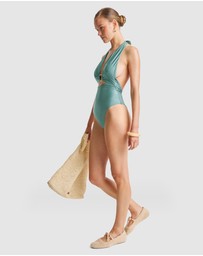 TALA - Halter Plunge Ring Swimsuit