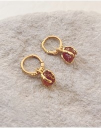 Carou - November Birthstone Earrings ~ Citrine