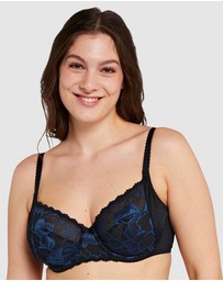 Sans Complexe - Capucine Wired Two-Tone Lace Bra