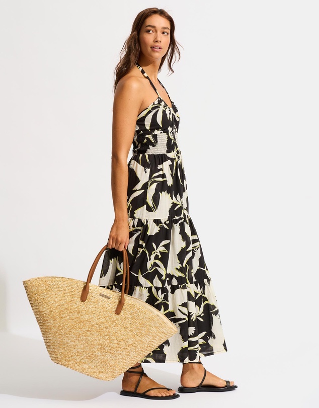 Seafolly - Straw Fan Tote Bag