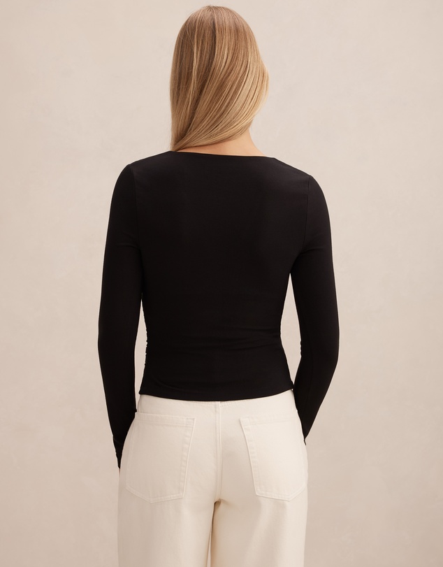 Forever New - Alice V-Neck Long Sleeves Top