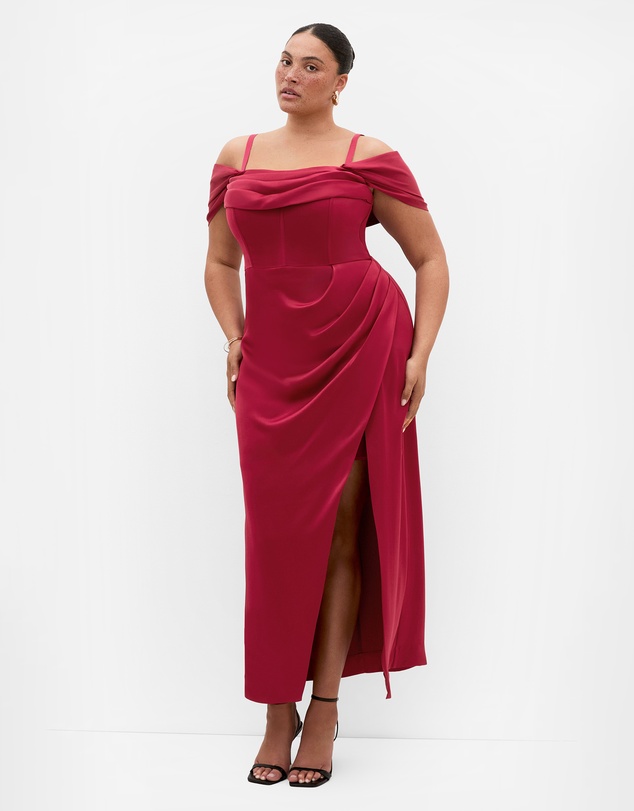 City Chic - Forbidden Love Maxi Dress